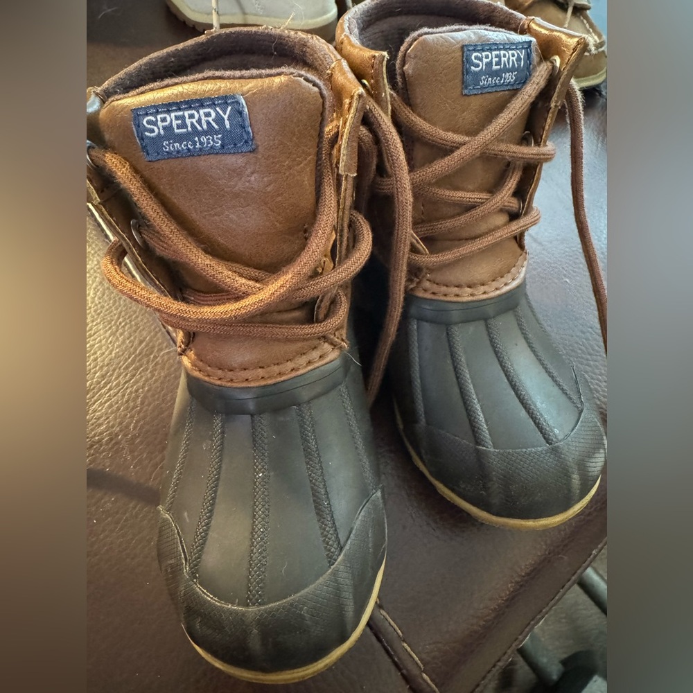 Sperry Port Boot Kids Toddlers 7c